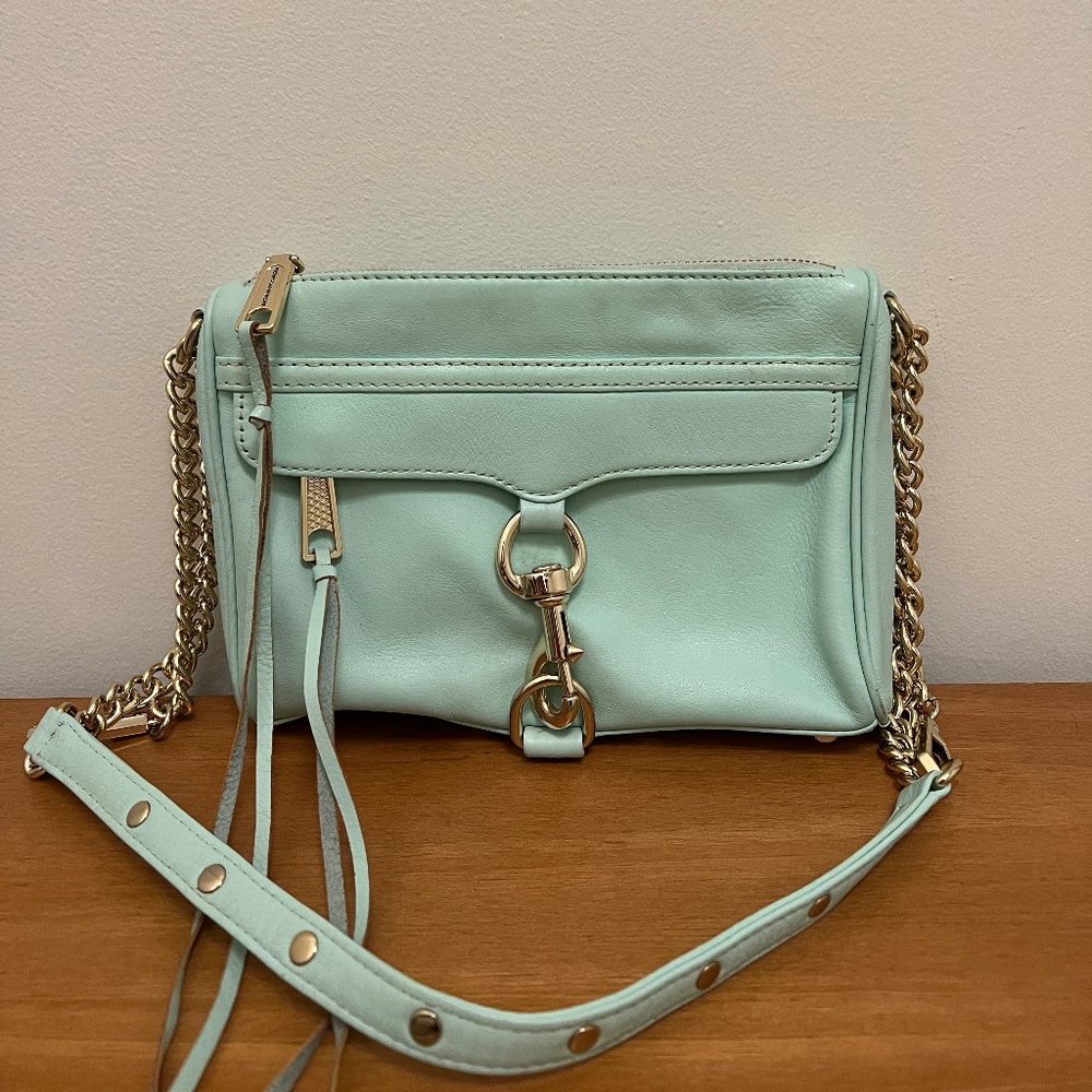 Rebecca Minkoff M.A.C. Crossbody/Shoulder Bag in Mint
